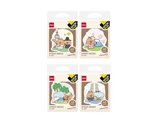 得力Deli卡皮巴拉造型便條紙